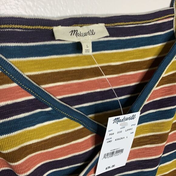 NWT Madewell wrap cami tank. Large - Picture 5 of 7